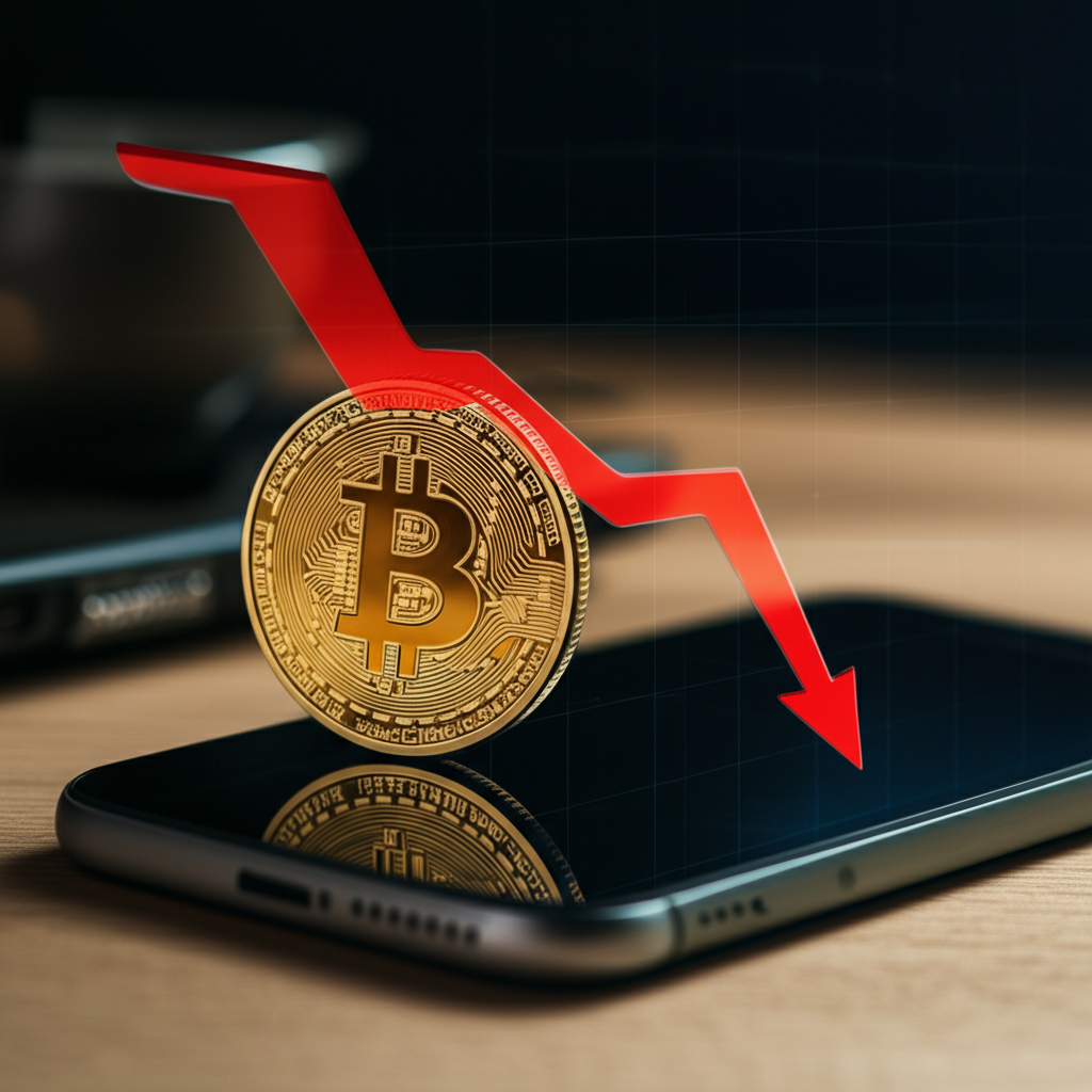 geopolitical tensions push bitcoin lower driving