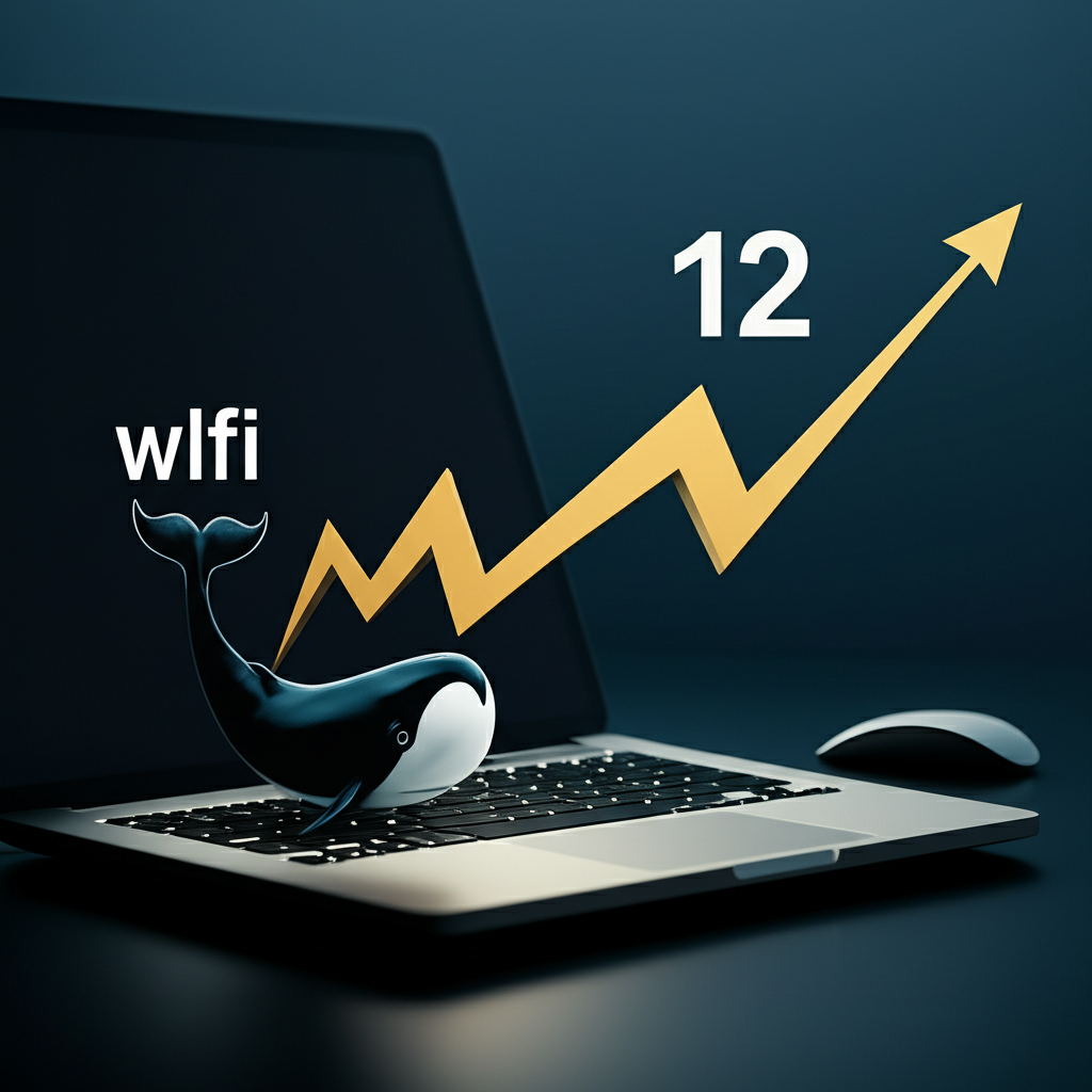 wlfi crypto surges toward 12 whale