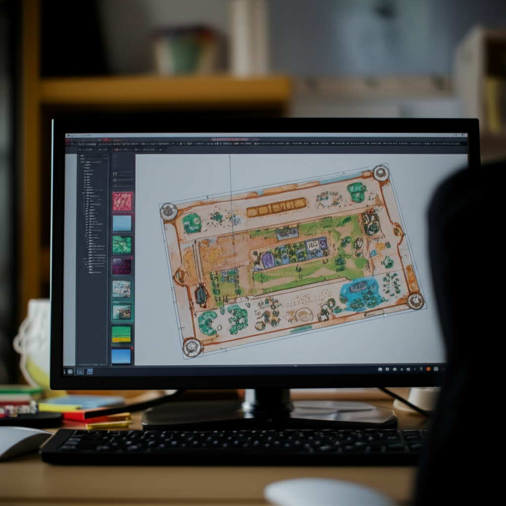 AI comic creation example